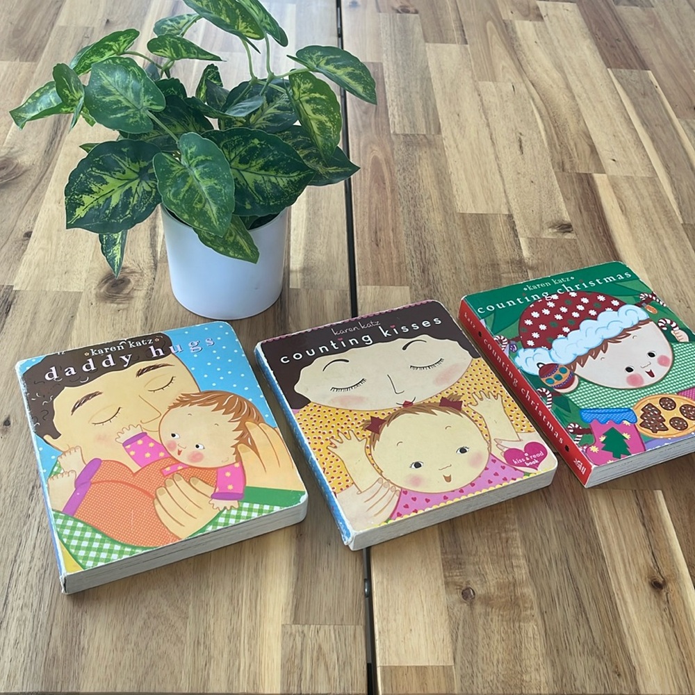 Bundle Lot of 3 Karen Katz Counting Broad Books